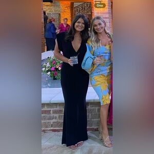 Norma Kamali Black Long Sleeve Dress